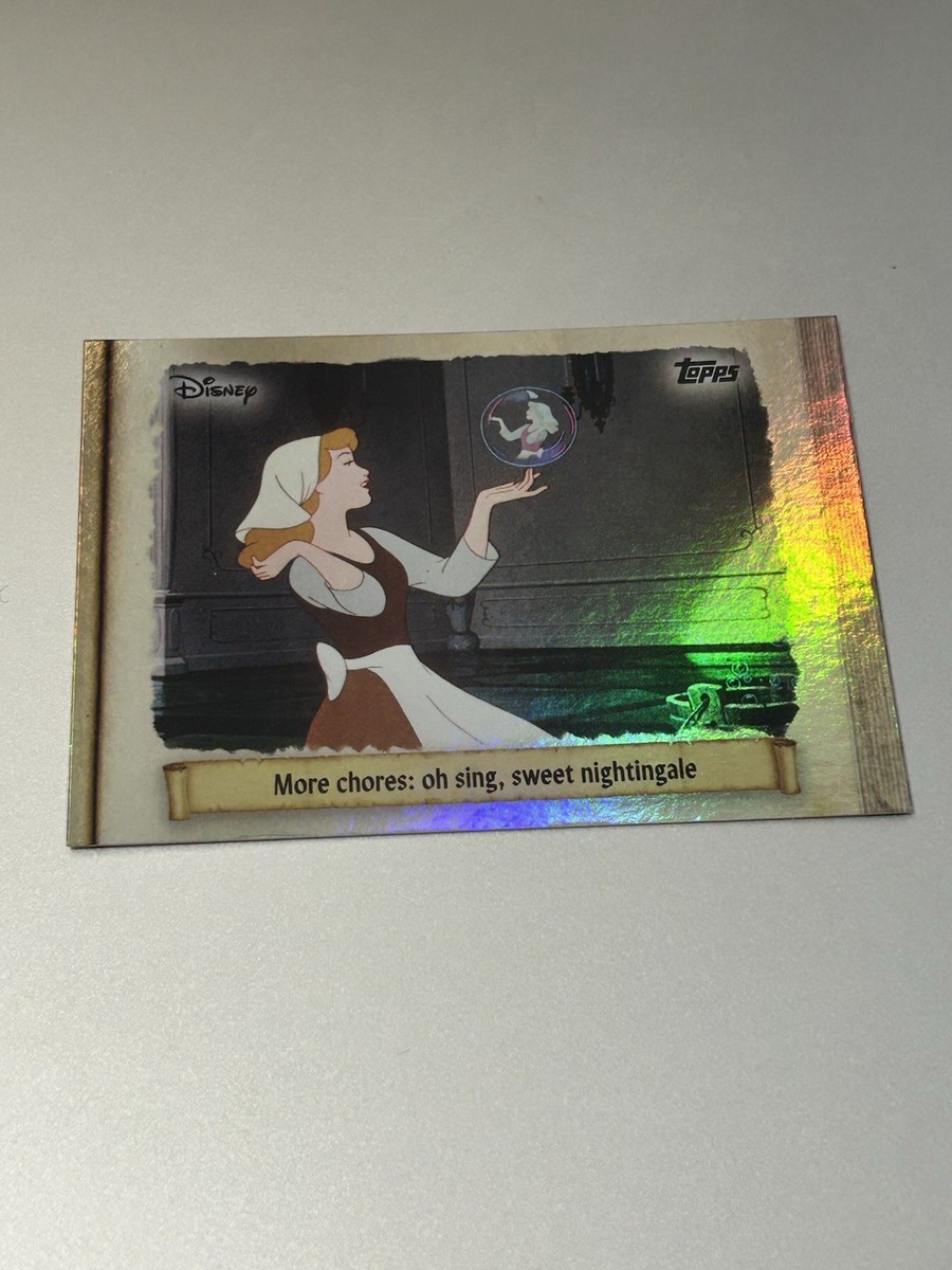2025 Topps Disney Wonder Cinderella 75th Anniversary More Chores