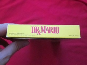 Dr. Mario (Nintendo NES, 1990) CIB Complete w/ Inserts