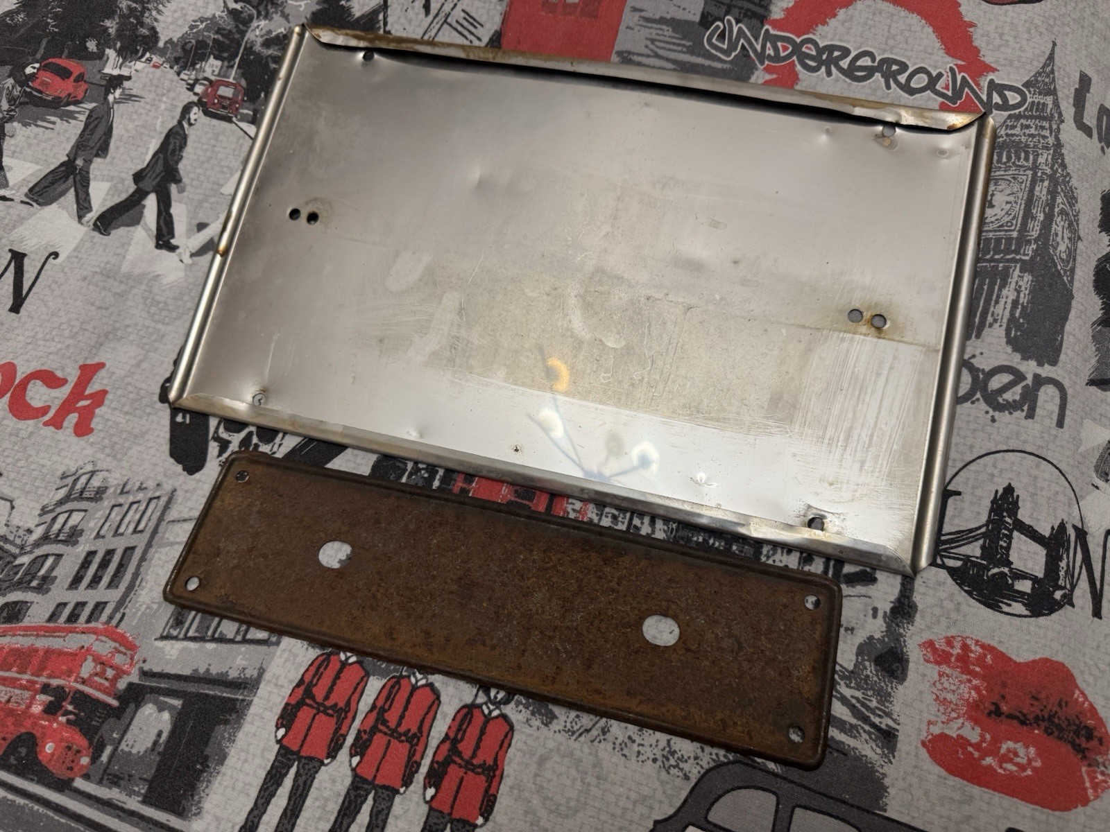 Supporto Targa Posteriore Anteriore 1976-1994 - Universale e Omologato