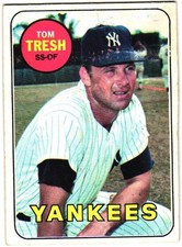 1969 Topps - Tom Tresh #212 (B) VG+