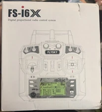 Flysky FS-i6X Digital Radio Transmitter Receiver 2.4GHz AFHDS 2A RC Drone