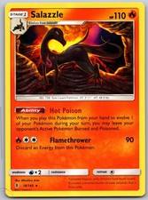 Salazzle 16/145 R Guardians Rising Pokemon NM
