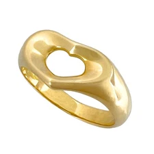 Tiffany & Co.    Ring Heart Elsa Peretti 750 K18 YG 671968