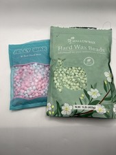 Hard Wax Beads For All Waxing Types OPEN bags 267g Mallowwax and Jelly Wax