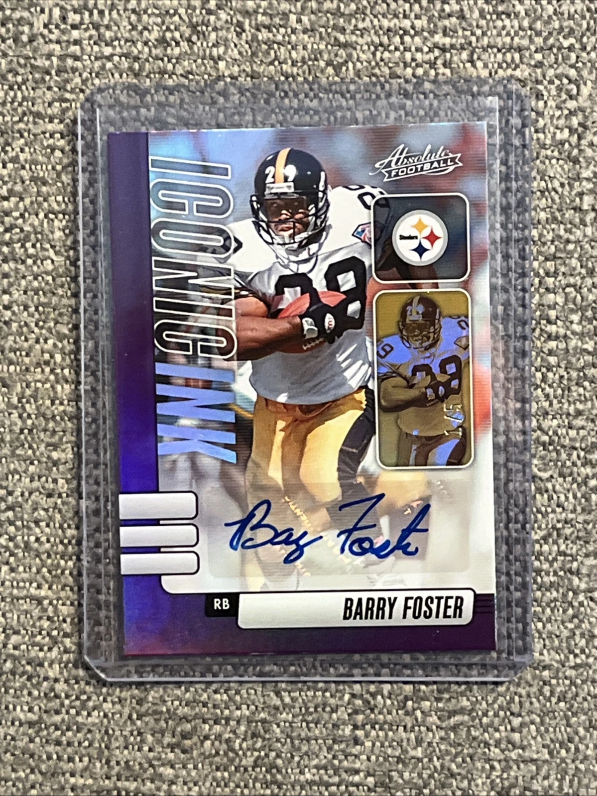Barry Foster trading card