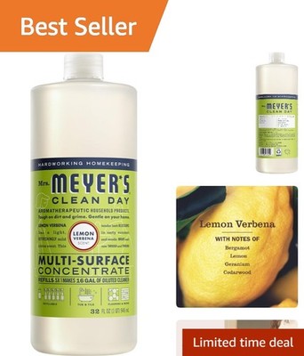 Mrs Meyer s Concentrated Multi Surface Cleaner Lemon 32 Fl Oz