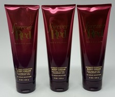 3 NEW Bath  Body Works Forever Red Ultimate Hydration Body Cream Lotion 8oz