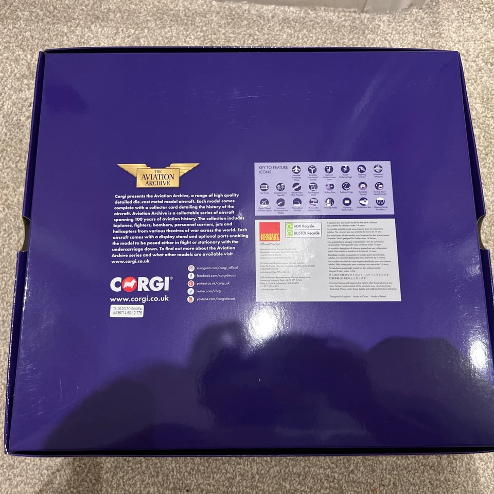 Corgi Aviation AA36714 1:72 Junkers Ju-88C-6 R4+HH Gerhard Böhme 1./NJG.2 Nuevo Foto 2 de 2