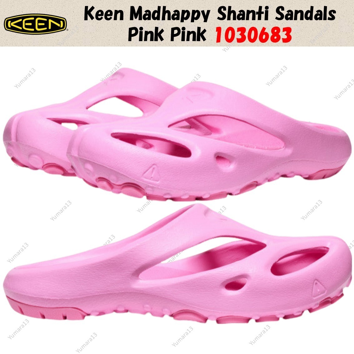 Sandali Keen Madhappy Shanti rosa rosa 1030683 taglia uomo