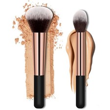 Large Makeup Brush - Powder Foundation, Blush Contour, Soft Bristle Beauty Tool