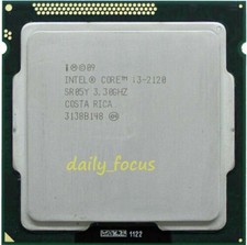 Core i3-2120 3.3 GHz LGA1155 2 cores 4 threads SR05Y CPU processor 3 MB #zb