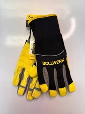 BOLLWERK. PROFESSIONAL MEDIUM WORK GLOVES. BEST QUALITY LONGER LASTING MEDIUM