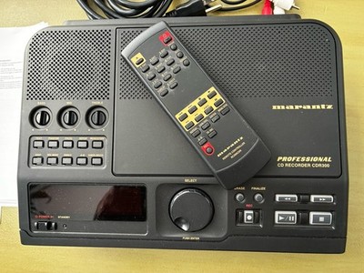 Marantz  CDR300 Professional CD Recorder W/Remote Controller. Used Only Once.