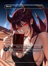 MTG Anime Blood Token Mix, Magic the Gathering Custom.
