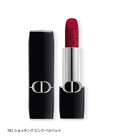 Dior Rouge Dior 781 Shocking Pink Velvet – Miss Dior Collection