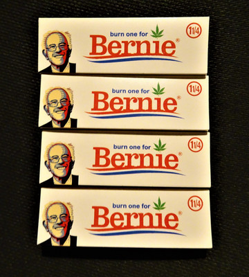 BURN One For BERNIE! Feel The BERN Cigarette Rolling Papers Limited Edition 2016
