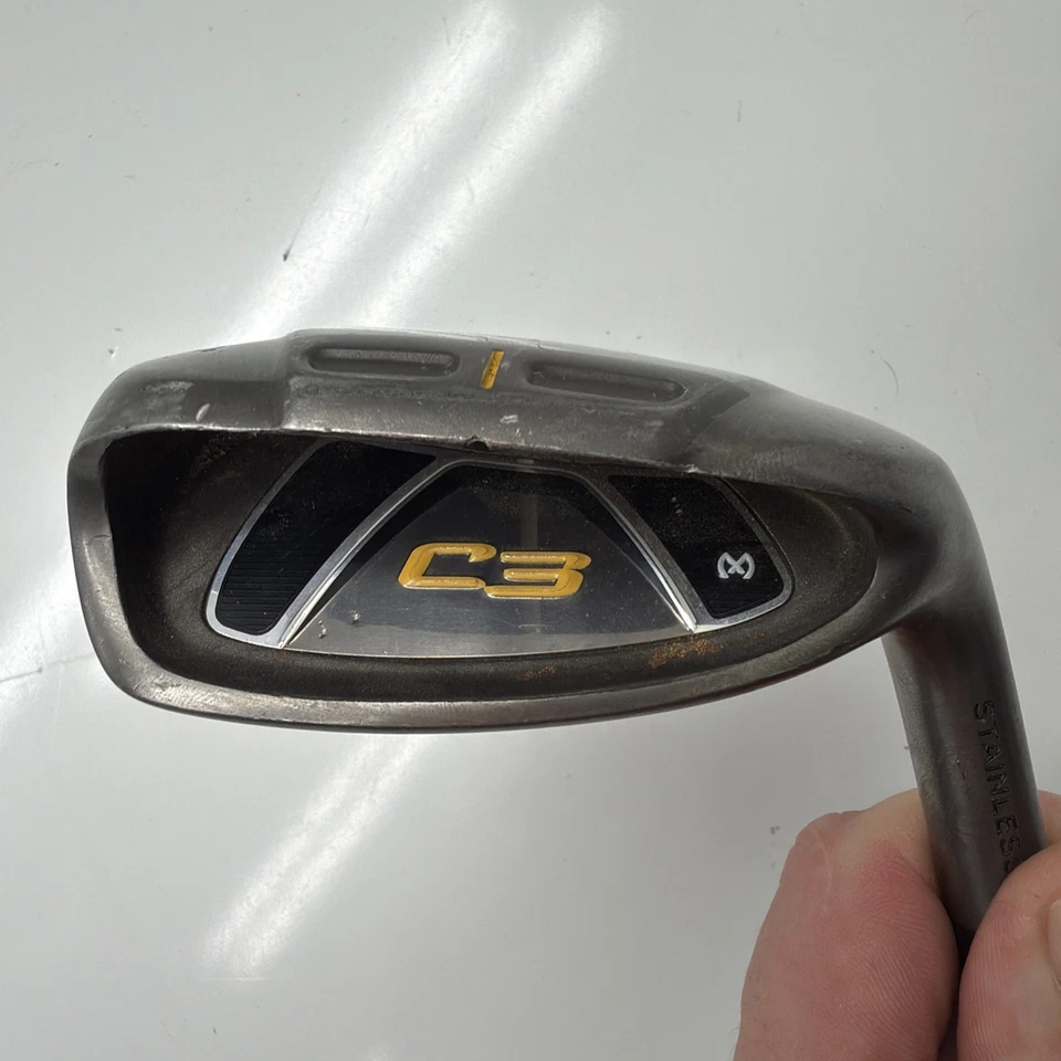 Para Hombres Derecha Maxfli Negro C3 42* Astilladora Eje de Acero Gran Agarre Lamkin Foto 2 de 4