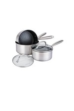 Prestige Non Stick 3 Piece Saucepan Set Non Stick Induction and Dishwasher Safe