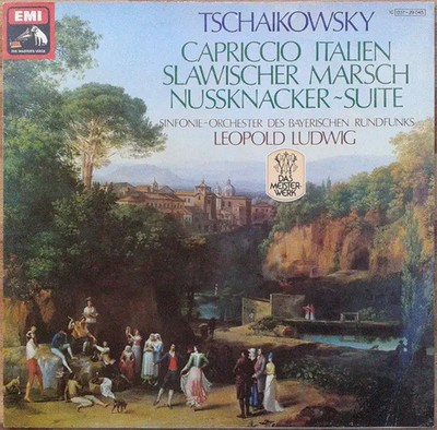LP Tchaikovsky Nussknacker Suite / Capriccio Italien / Slawischer Marsch EMI