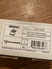 Edwards System Technology G1F-CVM Multi CD Chime Strobe 793016035233