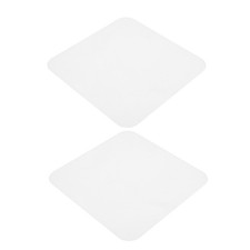 2 Pcs Light Diffuser Cover Square Lamp Shade Diffusing Fixture Acrylic