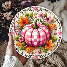 Tin Metal Signs Home D cor Decorative Signs  Plaques A Circular Printed Iron