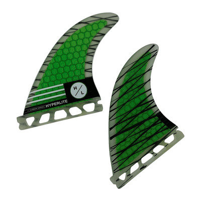 Hyperlite RIOT Carbon Surf Fin Set | 4.5'' | 2 Pack