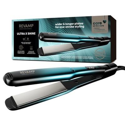 REVAMP Progloss Ultra X Shine Keramikhaar 130 x 35 Millimeter, schwarz 
