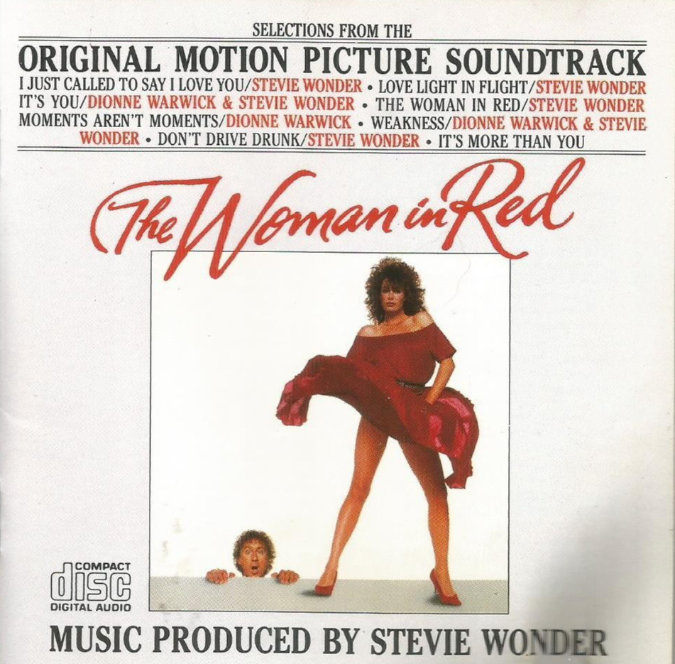 The Woman In Red Soundtrack 1984 Motown CD album Stevie Wonder