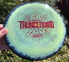 Halo Star Thunderbird New Swirly Disc Golf Innova Black Red (Free Returns) #4336