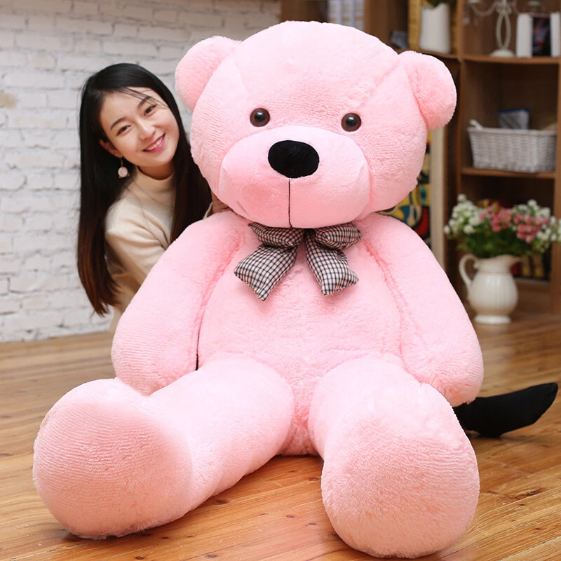 Baby Kids Giant Teddy Bear Huge Stuffed Plush Toy Soft Big Tie Large Gift AU - image 3 of 4