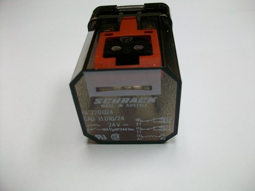 SCHRACK 24V. DC. DPDT 10A RELAY- 8 PIN OCTAL P/N11D10/24 - Picture 2 of 4
