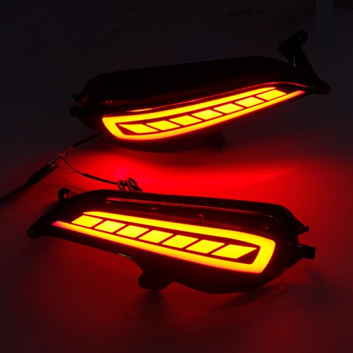 Rear Bumper Reflector For Toyota Yaris 17-19 Parking Brake Driving Light Refit - Picture 11 of 12