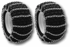 OakTen Set of Two Tire Chain Fits 4.00/4.80x8 16x4.8x8 2-Link