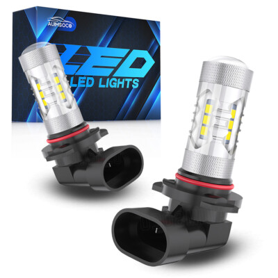 For Chevrolet SS Base Sedan 4-Door 2014-2015 High Power H10 LED Fog Light Bulbs