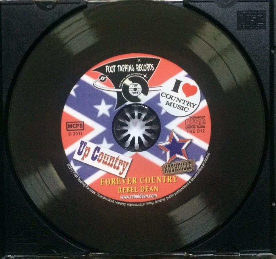 REBEL DEAN - "FOREVER COUNTRY"- 10 TRACK C.D ALBUM (2011) — 第 4/4 张图片