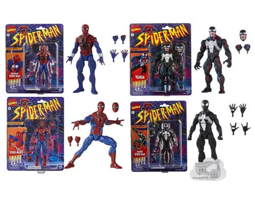 Marvel Legends Retro Series Classic Spiderman Action Figure Spider-Man 6-inch