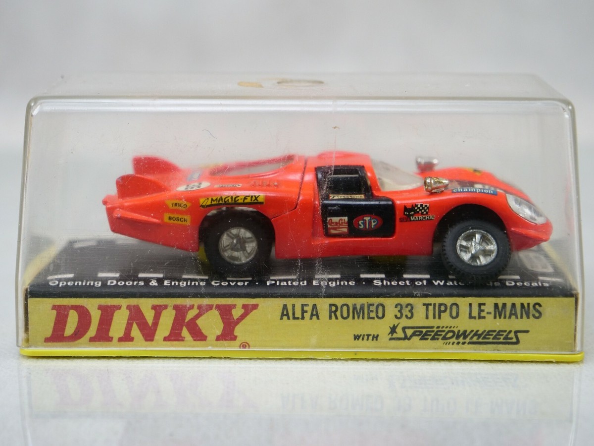 Dinky 210 Alfa Romeo 33 Tipo Le Mans, VGC in Original Box | UK