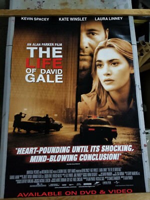 The Life of David Gale  Movie DVD Poster 27'' xX 40''  New Rolled