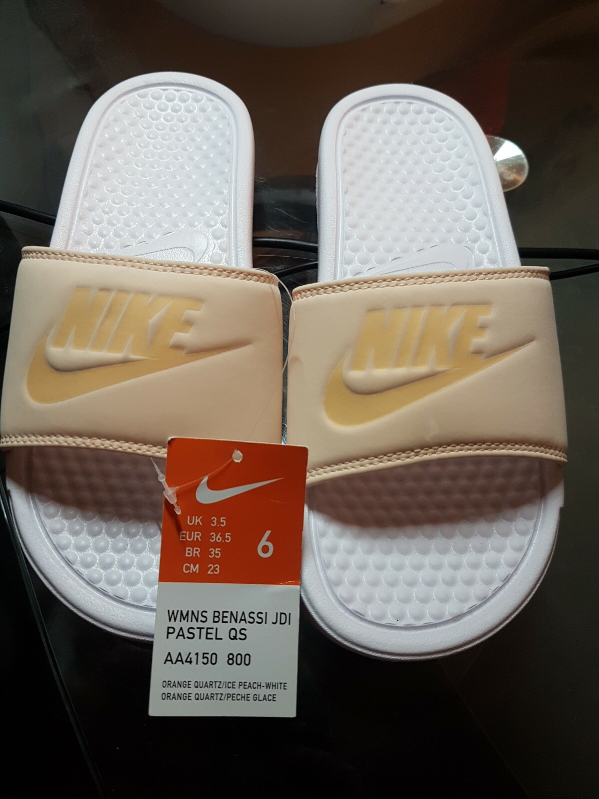 nike benassi pastel qs