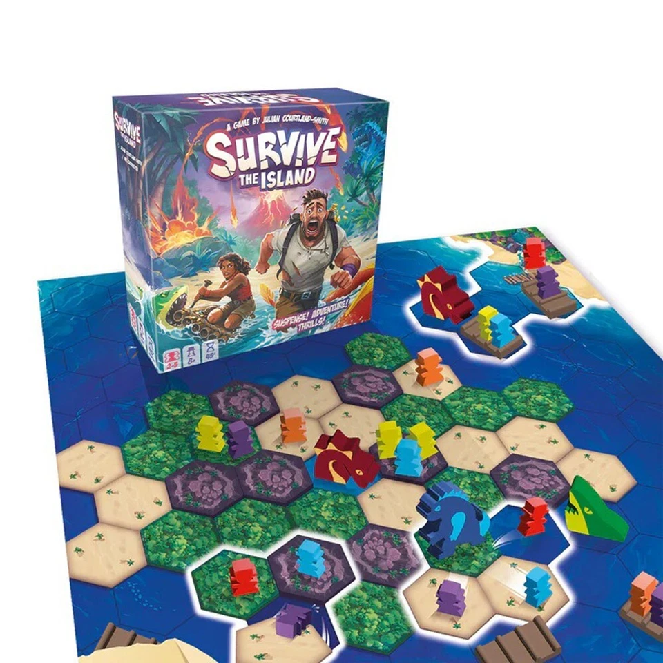 Survive the Island - Board Game - Image 2 of 2