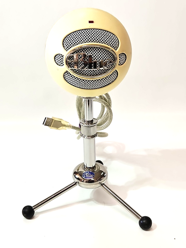 Blue Snowball iCE Microphone White With Tripod Stand And USB Cable - Picture 2 of 4