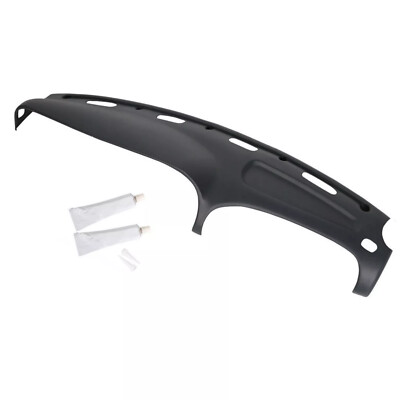 Dark Grey Molded Dash Cover Pad Overlay For Dodge Ram Truck 1500 2500 3500 98-02