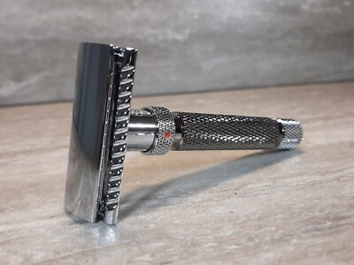 Yaqi verstellbarer Gun Metal Chrom zweischneidiger Sicherheitsrasierer