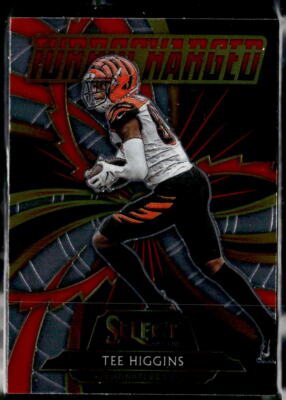 2020 Panini Select #T23 Tee Higgins Turbocharged Cincinnati Bengals