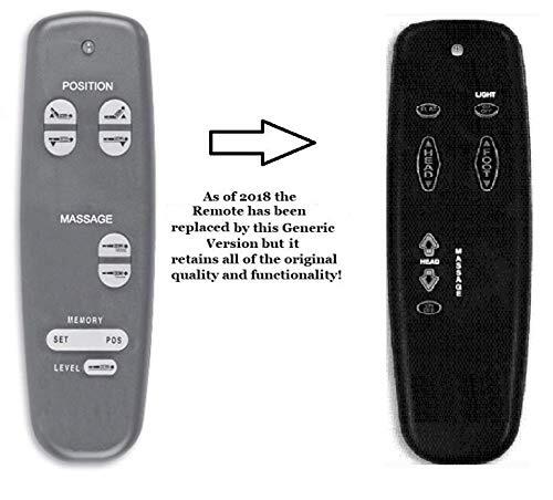 Leggett and Platt E02-K1, or E91SS (New 2020 Version) Replacement Remote - Picture 2 of 2