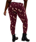 TORRID 2X  CELEBRATION FIREWORKS BURGUNDY PURPLE TUMMY SMOOTHING LEGGINGS 4 JULY — photo 1