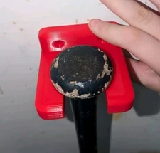 Baseball Bat Wall Mount Holder Bracket for Aluminum or Wood...Made In USA