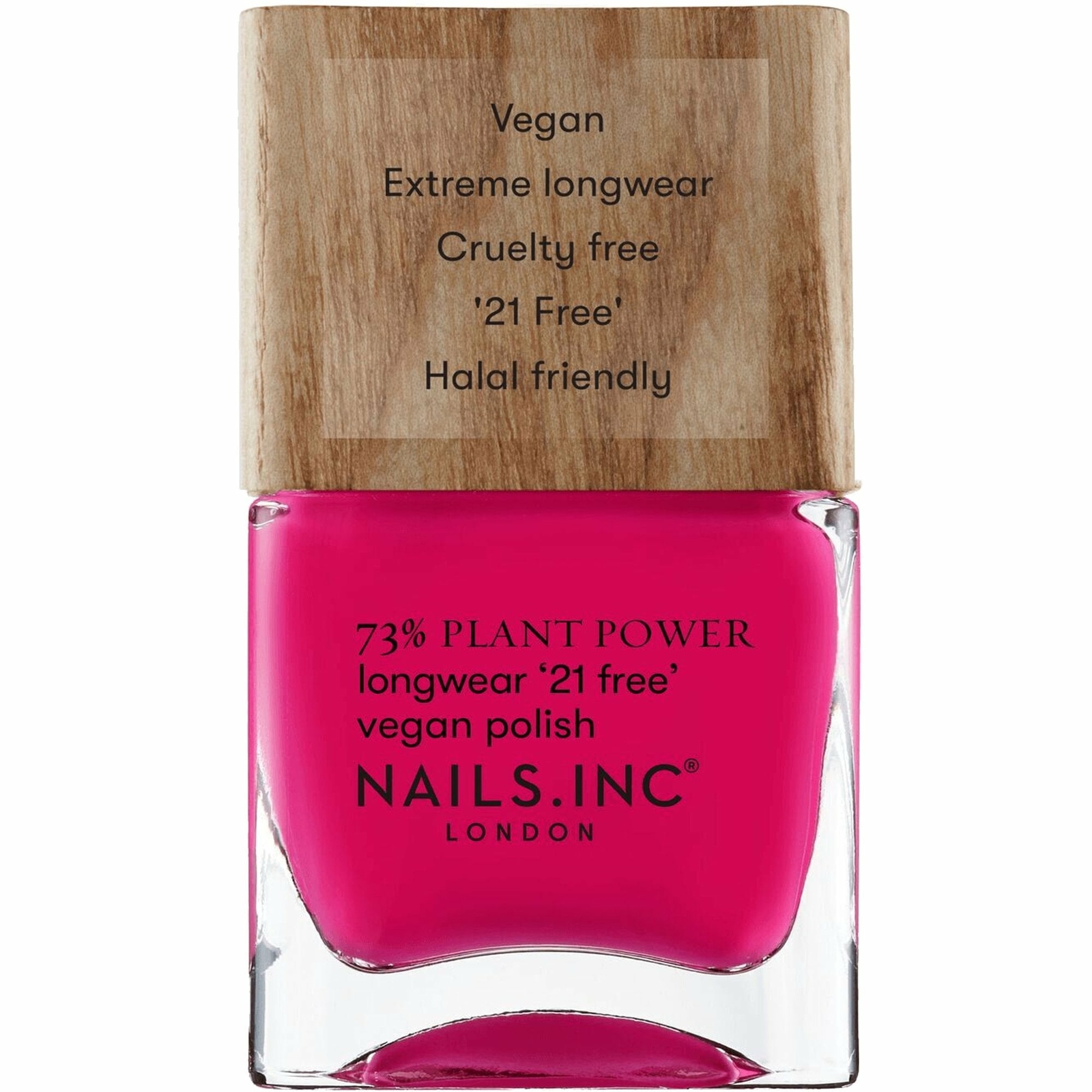 Nails inc Breathable Plant Power Nail Polish - Mindfulness Mantra 14ml