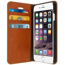 Image of Case IPHONE 6, IPHONE 6s Leather Genuine And Finishing Stitched - Brown